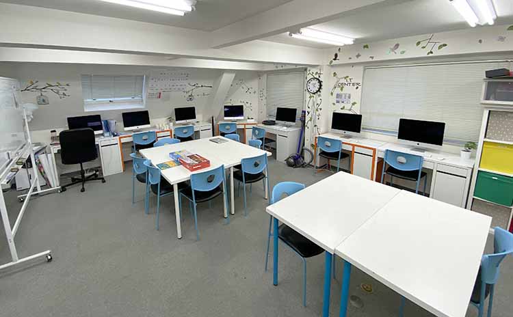 The lesson area at GKP